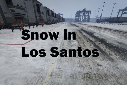 Snow in Los Santos